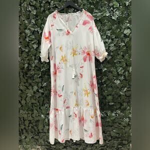 NWT! NoraCora Floral Maxi Size: XXL